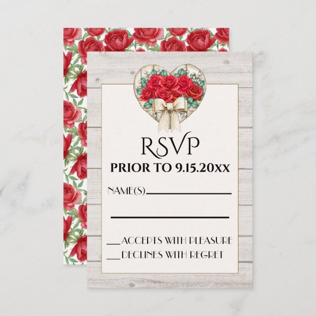 RSVP Ver Voltar (Frente/Verso)