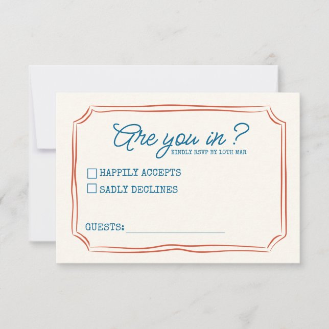 RSVP Vermelho Rosa Rosa Rosa Funky (Frente)