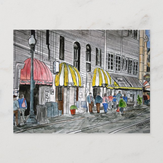 rua 2 do rio savana cartão postal (Frente)