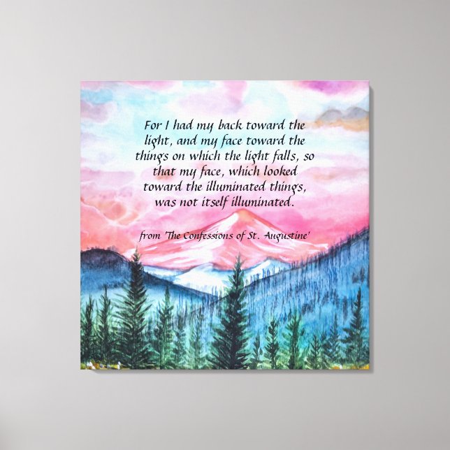 Rua. Augustine Canvas Print (Frente)