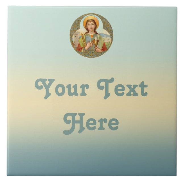 Rua. Barbara (BK 001) Azulejo cerâmico 3 (Frente)