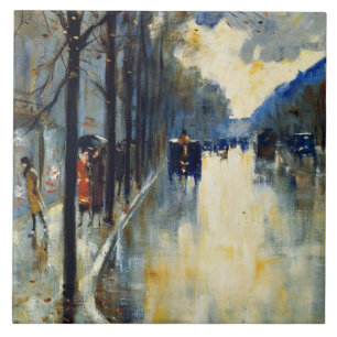 Rua Berlim em Late Fall, famosa trabalho de arte,