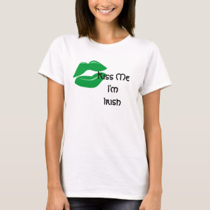 Rua, camiseta do Dia do Patrick, beija-me, sou irl