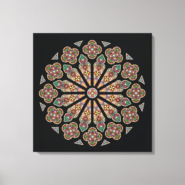 Rua. canvas da janela Thomas 24x24" (Frente)