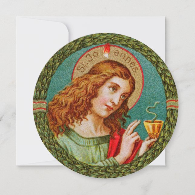 Rua. Cartão de Saudação do Vazio John the Divine ( (Frente)