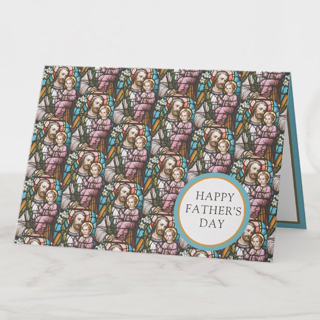 Rua: Cartão Religioso Católico Joseph Dia de os pa (Criador carregado)