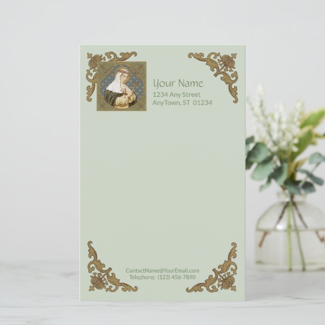 Rua. Catherine de Siena (BK 19) (Estilo 2, Folha A (Em pé/Frente)