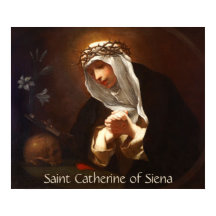 Rua. Catherine de Siena (Franceschini) Poster