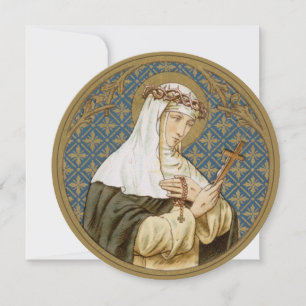 Rua. Catherine of Siena (BK 19) Cartão de Saudação