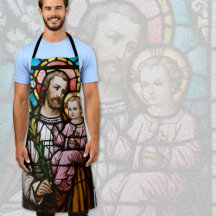 Rua Católica. Joseph Jesus Stainha Vidro Religioso