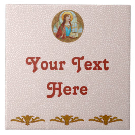 Rua. Cecília de Roma (BK 003) Azulejo cerâmico 2