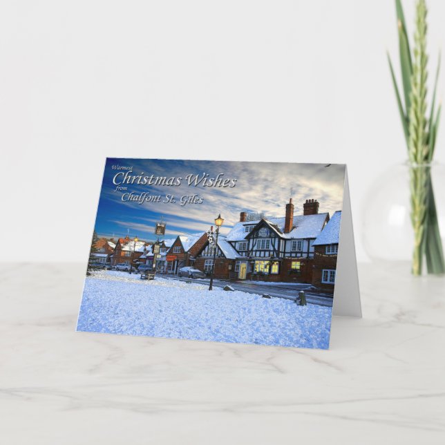 Rua Chalfont. Cartão de Natal Giles (Frente)