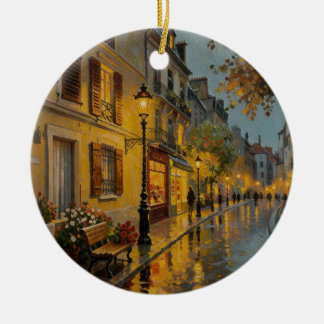Rua Chuvosa de Paris Enfeite