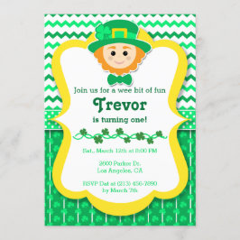 Rua, Convite de aniversário do dia de Paddy