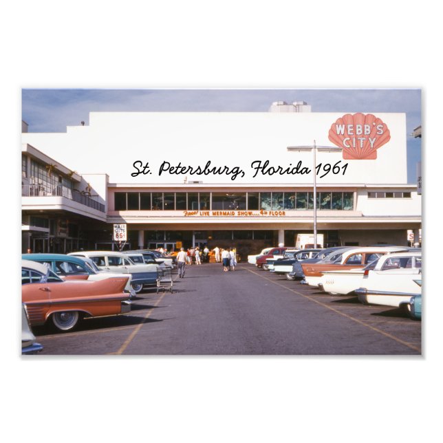 Rua da cidade de Webb. Foto de Petersburgo na Flór (Frente)