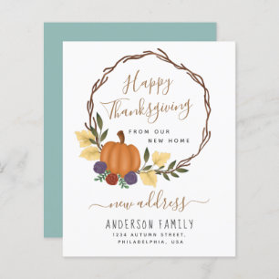 Rua da Pumpkin do Orçamento Novo Anúncio de Endere