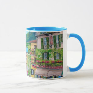 Rua de Bellagio, caneca de Italia