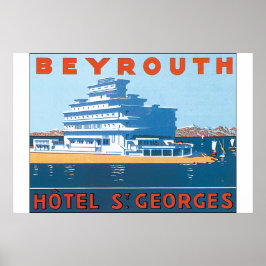 Rua de Beyrouth. Georges Poster