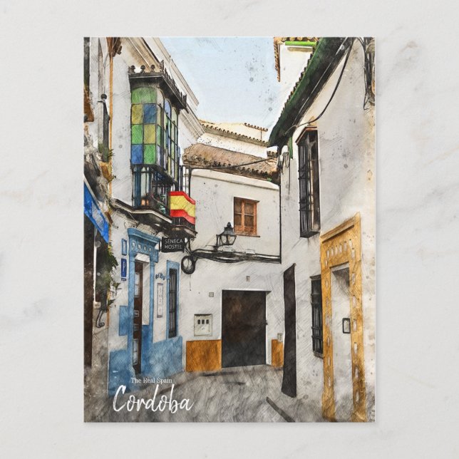 Rua de Córdoba - Espanha Cartão Postal (Frente)