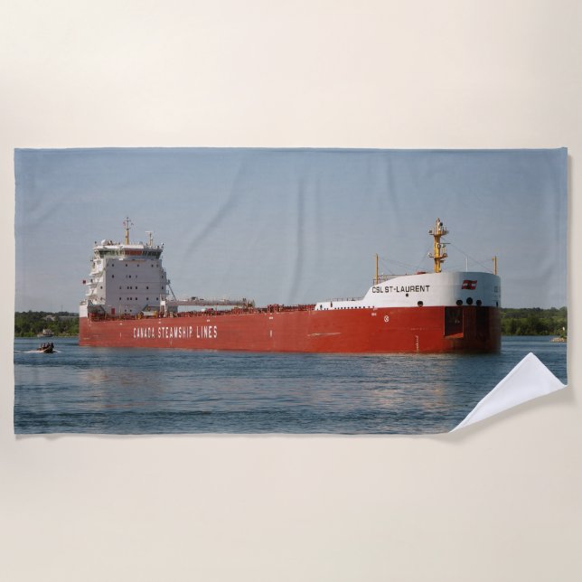 Rua de CSL, toalha de praia Laurent (Frente)