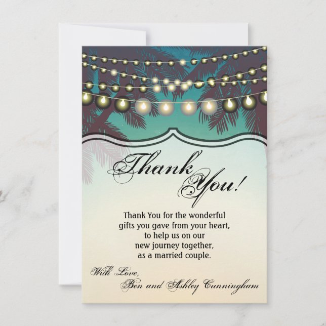 rua de Palmeiras Sunset Praia do Cartões de agrade (Frente)