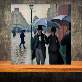 Rua de Paris em Tempo Chuvoso - Gustave Caillebot