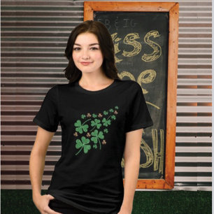 Rua. Dia de Patrick, Shamrock Verde Vine Irish Par