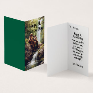 Rua, dia de Patricks, bênção