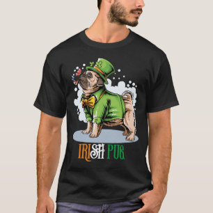 Rua. Dia de Patricks - Camiseta de Cachorro Irland