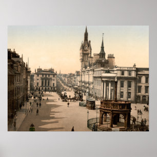 Rua do castelo, impressão arquivístico de
