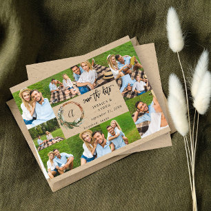 Rua do orçamento Rustic 10 Multi-Foto Salvar a Dat