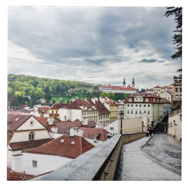 Rua em Praga centro (Frente)