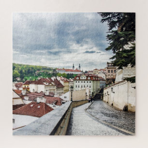 Rua em Praga centro Jigsee Quebra-cabeça