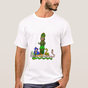 Rua engraçada, camisa do dia do Patrick com Cobra