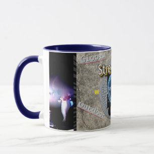 Rua eu sou caneca do logotipo