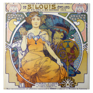 Rua, exposição Louis, Mucha