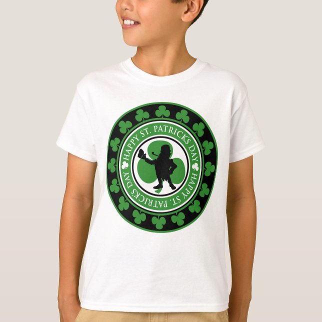 Rua feliz, camiseta do dia de Patrick (Frente)