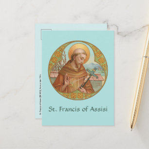 Rua. Francis of Assisi (BK 002) Cartão postal