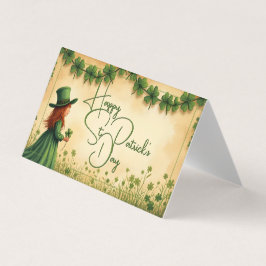 Rua, Garota do Dia de Patrick com Camarões