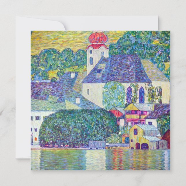 Rua: Igreja Wolfgang por Gustav Klimt, Arte Vitori (Frente)