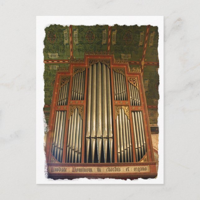 Rua James, Kinnersley, cartão postal do Reino Unid (Frente)