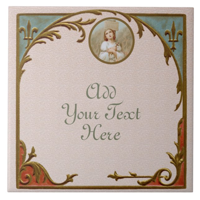 Rua. Joan of Arc Burning at the Stake (BF01) Azule (Frente)