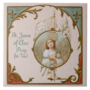 Rua. Joan of Arc Burning at the Stake (BF01) Azule