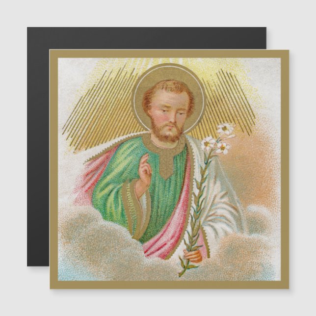 Rua. Joseph de um "Cartão de Peregrinação" (Pormen (Frente/Verso)