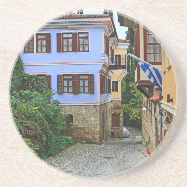 Rua lateral na Porta copos redonda Grécia (Frente)