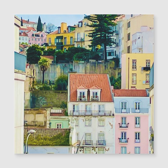 Rua Lisboa Portugal Europa, Viagem (Frente)