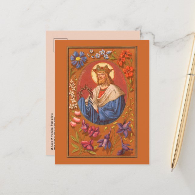 Rua. Louis IX, Rei (PM 05) Cartão postal (Frente/Verso In Situ)