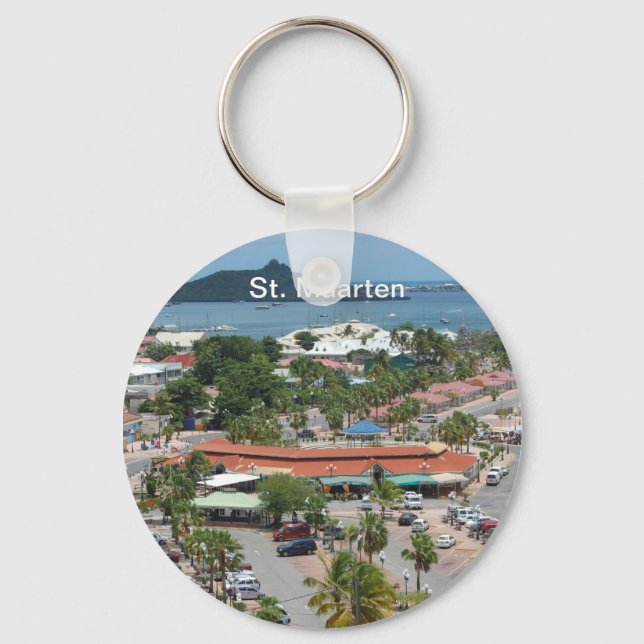 Rua. Maarten - Marigot Bay Chaveiro (Frente)