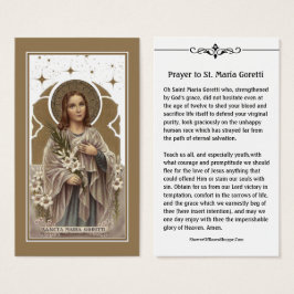 Rua Maria Goretti Oração Católica Santa