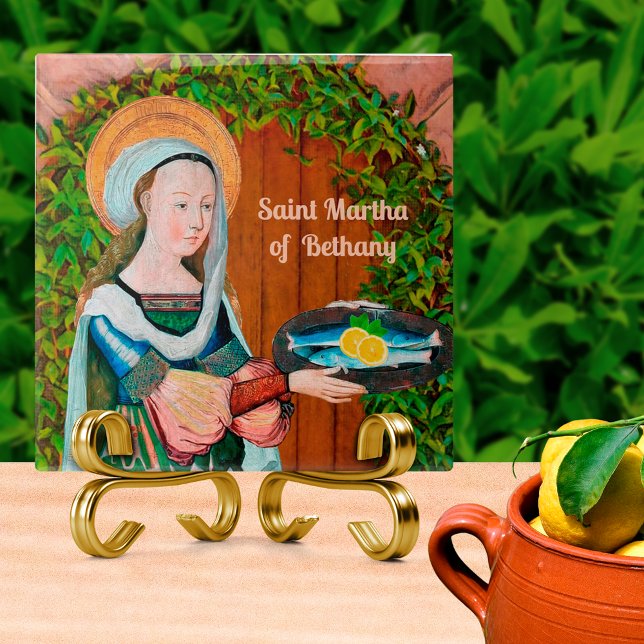 Rua. Martha da Bethany em sua cozinha (Detalhe) (Criador carregado)